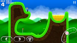Screenshot 1: Super Stickman Golf 3