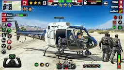 Screenshot 28: Police Helicopter Flight Game