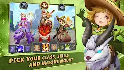 Screenshot 2: Oath of Glory - Action MMORPG
