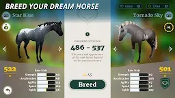 Screenshot 2: Wildshade: fantasy horse races