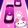 Icon: Mosaicos PopCat:piano y música
