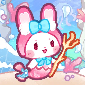 可愛貓天堂：大海和人魚的城堡