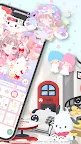 Screenshot 2: ハロースイートデイズ ～サンリオ着せ替えアプリ～