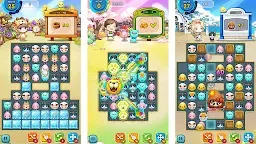 Screenshot 1: Everytown Sweet: Match 3 Puzzle