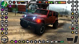 Screenshot 2: Offroad Jeep Driving Simulator