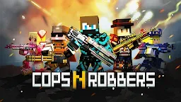 Screenshot 1: Cops N Robbers - FPS Mini Game