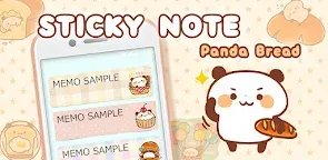 Screenshot 25: 팬더 메모장Sticky Note Panda Bread