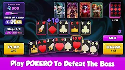 Screenshot 1: Pokero: Card Adventure