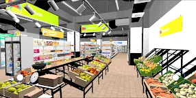 Screenshot 3: Supermarket Sim 3D