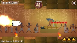 Screenshot 1: Flying Mr. Medjed