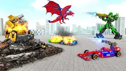 Screenshot 2: Mech Robot: Car Transform Game