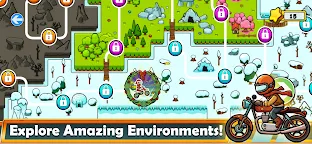 Screenshot 4: Blast Bike - 2D Race