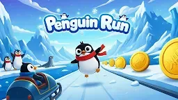 Screenshot 1: Penguin Run : Adventure game