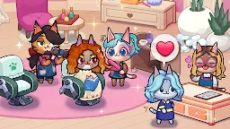 Screenshot 2: ねこのおしゃれサロン:ビューティーメイク