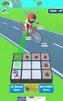 Screenshot 1: Idle Biker - Tap, Merge & Race