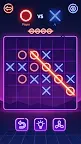 Screenshot 2: Tic Tac Toe 2 Player:Glow XOXO