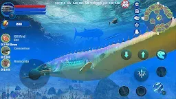 Screenshot 1: Mosasaurus Simulator