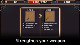 Screenshot 2: Mercenary Story 