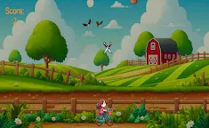 Screenshot 2: Veggie Hunt Dash Game