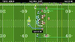 Screenshot 1: 復古橄欖球賽