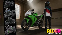 Screenshot 2: Moto Traffic Rider Go