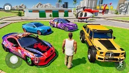 Screenshot 1: Indian Bike Gangster Games 3d