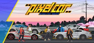 Screenshot 1: Pixel Car Drag Racer