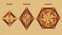 Screenshot 1: Wooden Nuts: Wood Nuts & Bolts