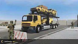Screenshot 4: Army Cargo Truck Driving Games