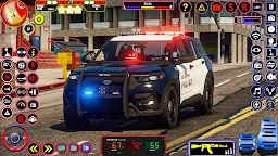 Screenshot 3: Police Car simulator Cop Games