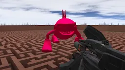 Screenshot 4: Nextbots in Tralala Backroom