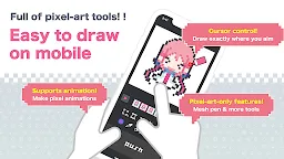 Screenshot 2: dotpict - Easy to Pixel Arts