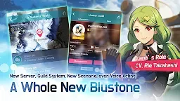 Screenshot 3: Blustone 2 - Anime Battle and ARPG Clicker Game