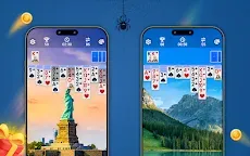 Screenshot 10: Spider Solitaire, large cards