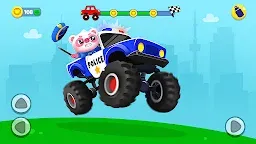Screenshot 1: Monster Truck, Kids Car Games