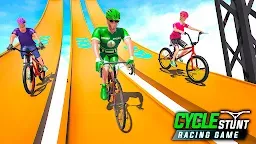 Screenshot 25: 사이클 스턴트 게임 : 메가 램프 자전거 경주 묘기