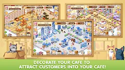 Screenshot 5: LINE Cat Café