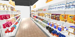 Screenshot 1: Supermarket Sim 3D
