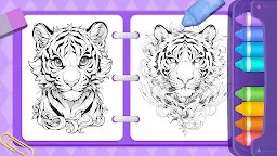 Screenshot 4: Coloring Fun - Drawing Games