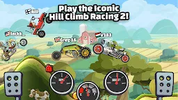Screenshot 1: Hill Climb Racing 2