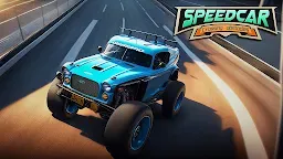 Screenshot 1: Speed Car Obstacle Racing Game