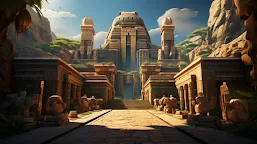 Screenshot 1: Free New Escape Games 57-Ancient Doors Escape