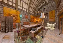 Screenshot 1: Escape Game - Mystery Asian town