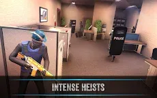 Screenshot 1: Armed Heist: 銀行 槍戰遊戲 - 史詩 射擊遊戲