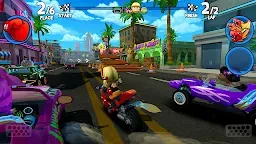 Screenshot 2: Beach Buggy Racing 2