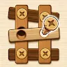 Icon: Screw Puzzle: Wood Nuts Bolts