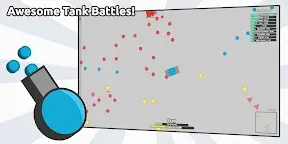 Screenshot 1: diep.io