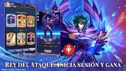 Screenshot 2: Saint Seiya: Legend of Justice | Norteamérica