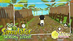 Screenshot 1: Simulator Warung Bekicot 3D