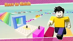 Screenshot 6: Obby Block World Craft City